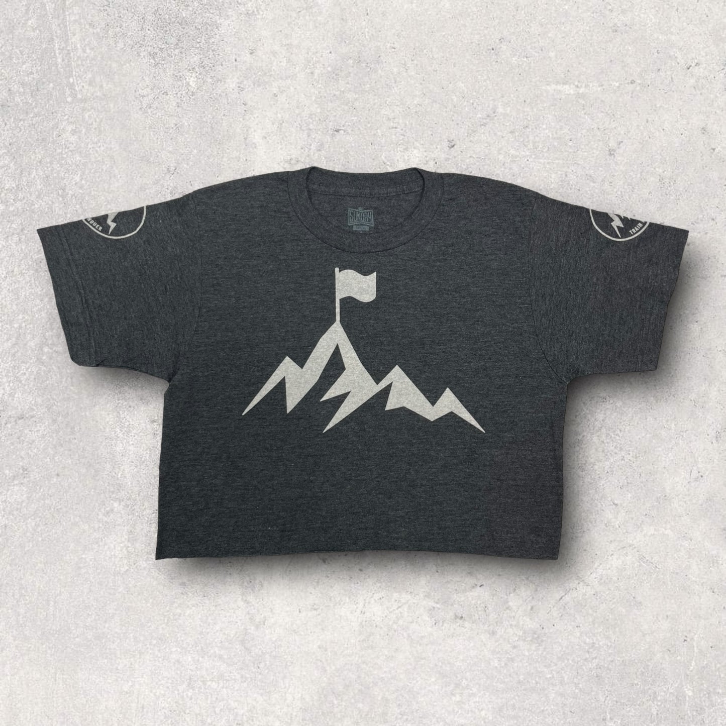 Graphite Crop Top